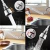 Kitchen Home 360 Degree Rotate Dual Use Diffuser Faucet Swivel End Faucet Nozzle Water Saving Tap