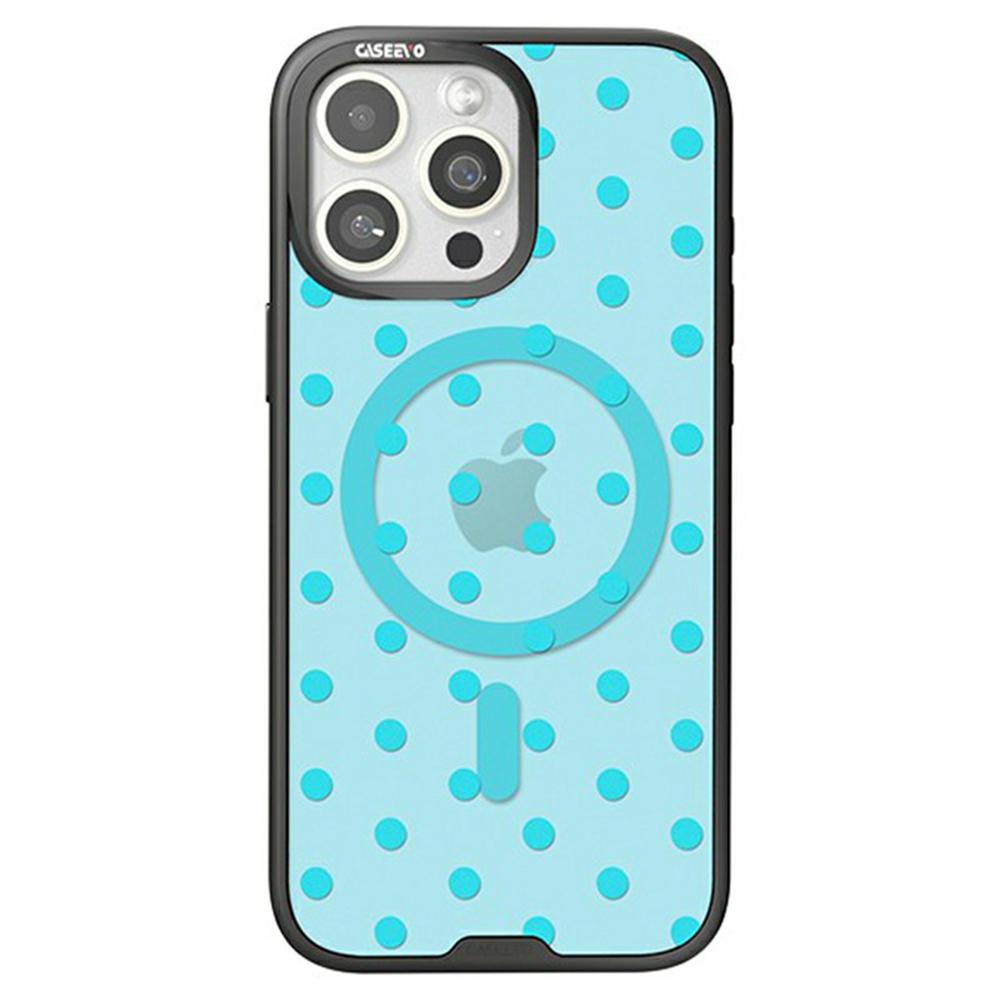 CASEEVO For iPhone 14 Pro Max Case Compatible with MagSafe TPU Acrylic Cover with Interchangeable Dots Backplate