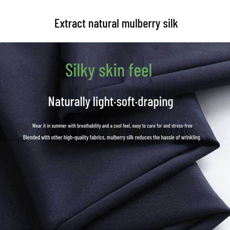 Jeanswest Men's Quick-Dry Straight-Leg Casual Pants
