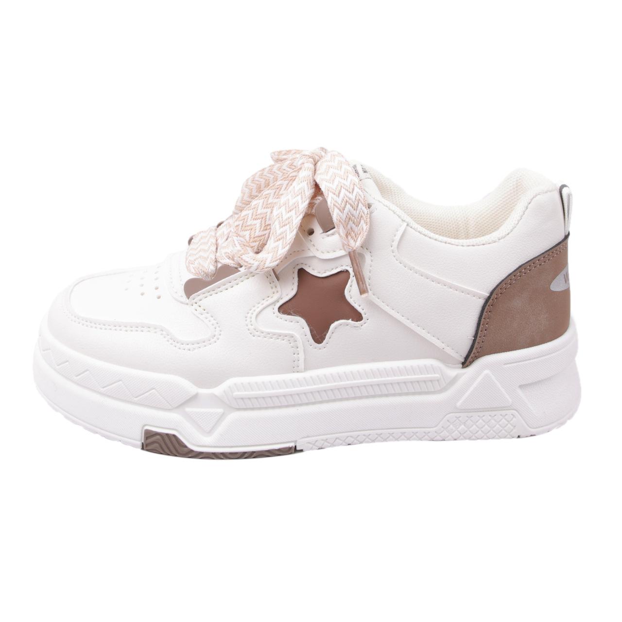 

Белые туфли женские на толстой подошве универсальные повседневные студенческие спортивные туфли для сноубординга 40 хаки