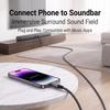 USB Type C To Optical SPDIF Toslink Audio Cable Braided Gold Plated 24Bit 96kHz Digital Stereo Adapter for Soundbar Speaker TVGood Product