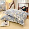 Pastoral Style Ins Style Duvet Set Bedding Set Small Floral. Warm And Thickened  Double-layer Washing Cotton Bed Sheet And Duvet