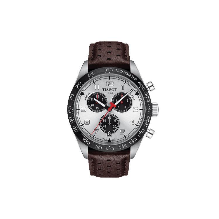 

TISSOT 516 Quartz Movement Men s Watches Watch 45mm Silver Dial Leather Strap T131.617.16.032.00 Silver Dial