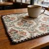 30x45cm Cotton Linen Placemats Placemats Dining Table Reusable Linen Placemats Woven Cloth Place Mats  Cotton Table Mats