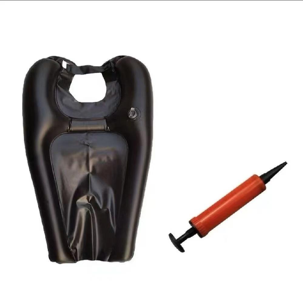 Lavabo gonfiabile portatile per lavaggio capelli a letto - Ideale per donne incinte e anziani