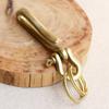 Versatile Key Organizers Clip Crafted of Solid Brass U Shape Designs Accessory for Secure Attachment On Clothing