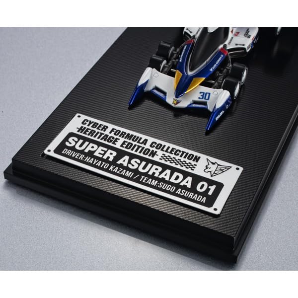 Cyber Formula Collection Future GPX Cyber Formula Super Asurada 01 Approximately 140mm ABS Painted Complete Figure -Heritage Edition-