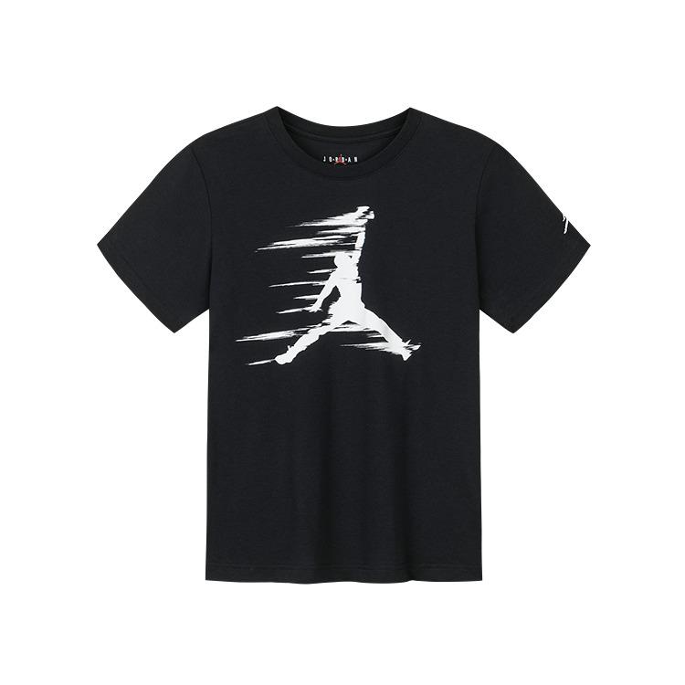Jordan T-Shirt Phantom Comfortable Short Sleeve Kids tops Black JD2432115