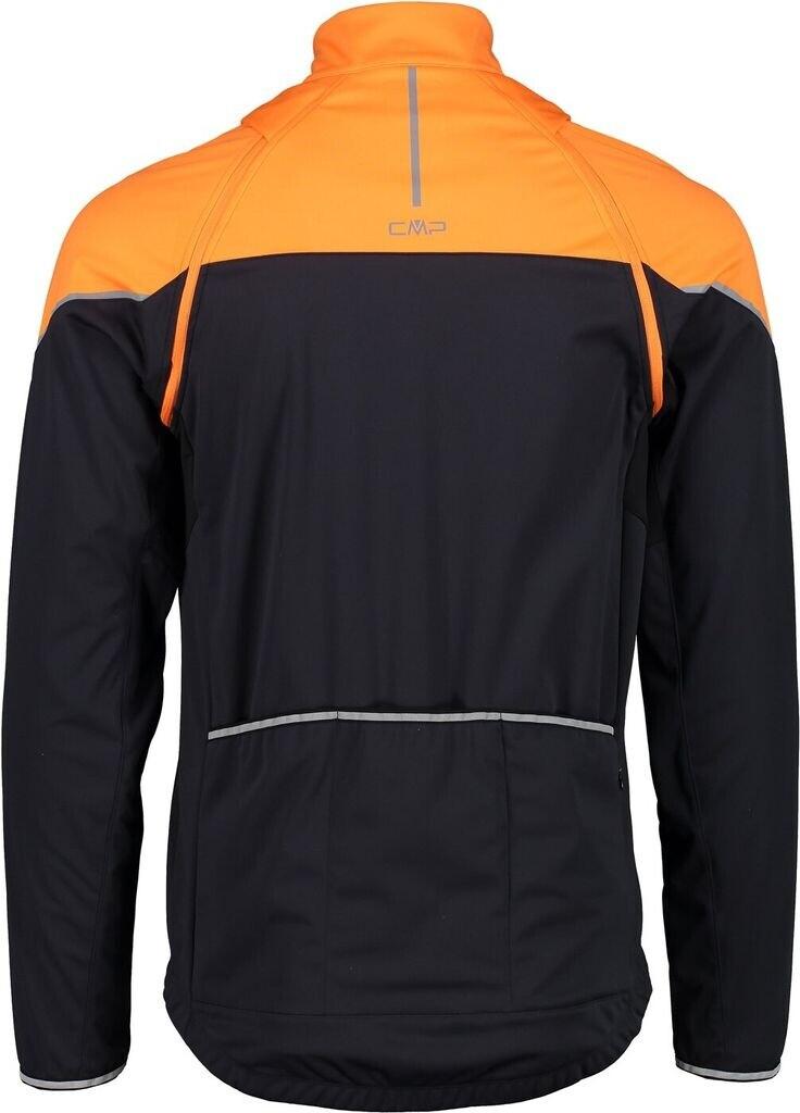 Куртка CMP мужская из легкого софтшелла с отстегивающимися рукавами (31A2377) антрацит