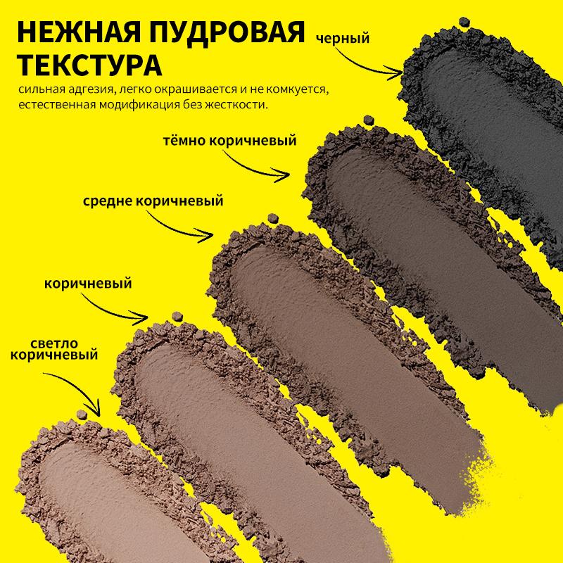 Poudre d'ombre à cheveux imperméable, poudre de contrôle des bords de ligne de cheveux, ombre de racine, maquillage, correcteur de cheveux