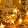 Starry Sky String Lights: Star, Night Market, & Camping Décor - Colorful Flashing Decorative Atmosphere Lights