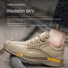 Insulated 6KV Labor Insurance Shoes, Anti-smashing and Anti-piercing Safety Shoes, Anti-splashing and Hot Welder Protective Shoes