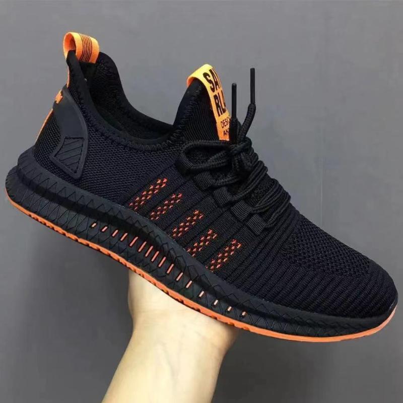 Autumn New Trendy Men'S Shoes Mesh Casual Non Slip Sneakers Fashion Breathable Male Footwear Outdoor Comfortable Light Shoe