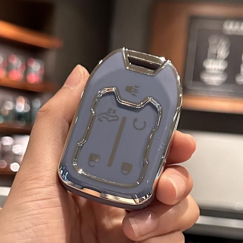 Kryt pouzdra klíče od auta Skořepina ovladače Pro 2019-2022 Chevy Silverado GMC Sierra 1500 2500HD 3500HD