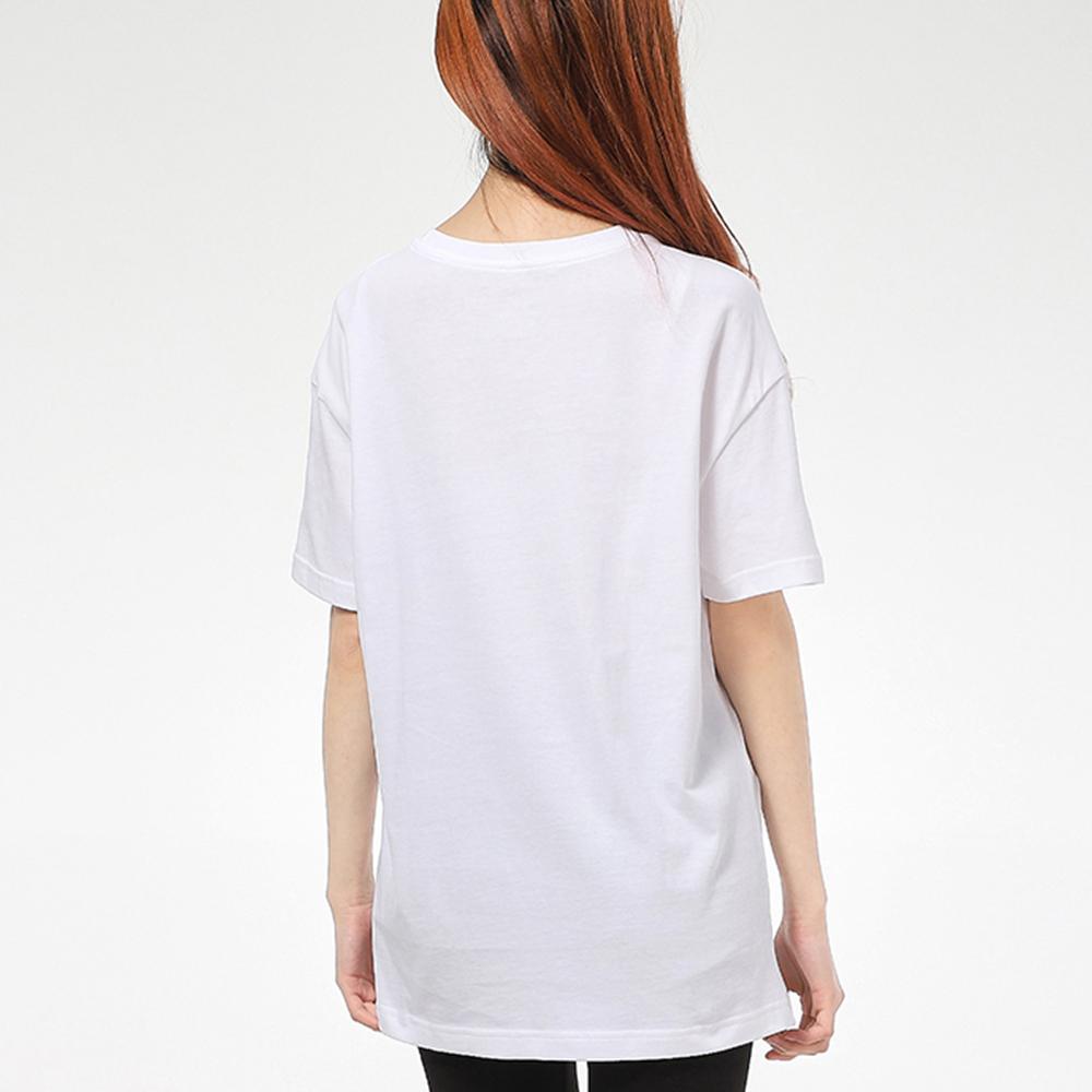 Nike Breathable Casual Round Neck Short Sleeve T-Shirt Women Tops White DB9812-100