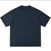 American Retro Men's Y2k Hip-hop Black Shirt 220g Retro Fashion Men's and Women's Streetwear