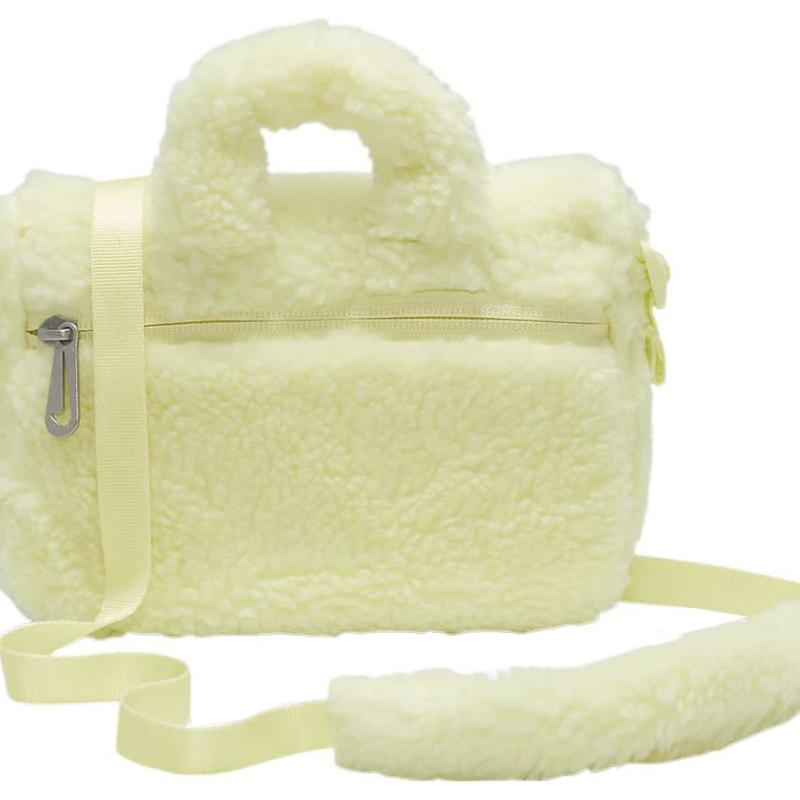 Nike Borsa a tracolla portatile in tessuto Borsa a tracolla regolare da donna Verde brillante Casual FB3039-331