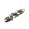 Geometric Rhinestone Crystal Hair Clip - Korean Style Celebrity Trend for Bangs and Straight Hair