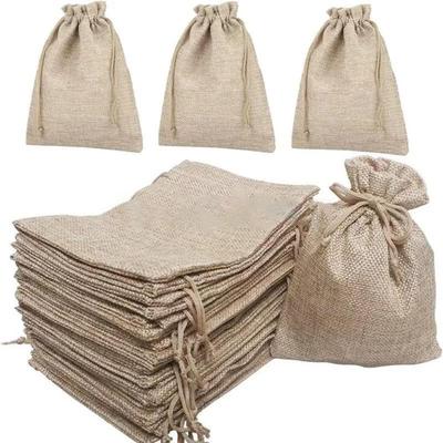 10Pcs Large Capacity Storage Bags Dust-proof Jewelry Pouches New Burlap Gift Bags