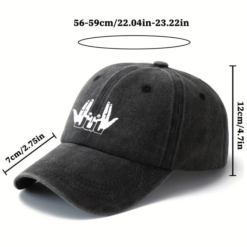 Unisex Printed Hands Baseball Cap Curved Brim Hat Trucker Baseball Cap Outdoor Vacation Travel Peaked Cap