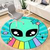 1PC Alien Sticker Chair Carpet for Office, Indoor Non-Slip Washable  Carpet, Soft Comfortable Mat For Office Room yy250930169