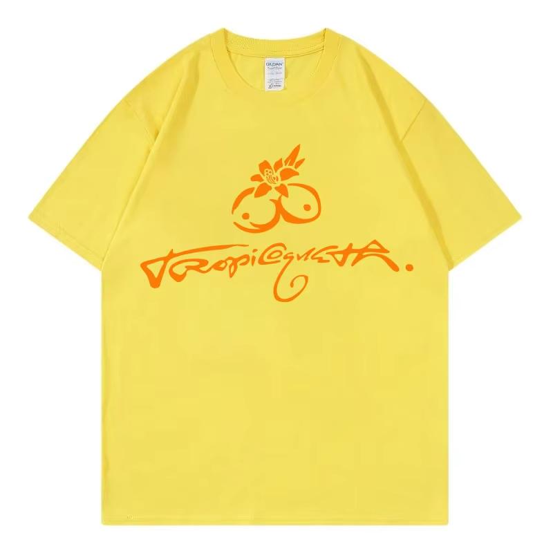 Karol G Tropicoqueta 2025 New Album Logo Graphic T Shirts Harajuku Pop Music Short Sleeve T-shirt Men Women Y2k Fashion T-shirts