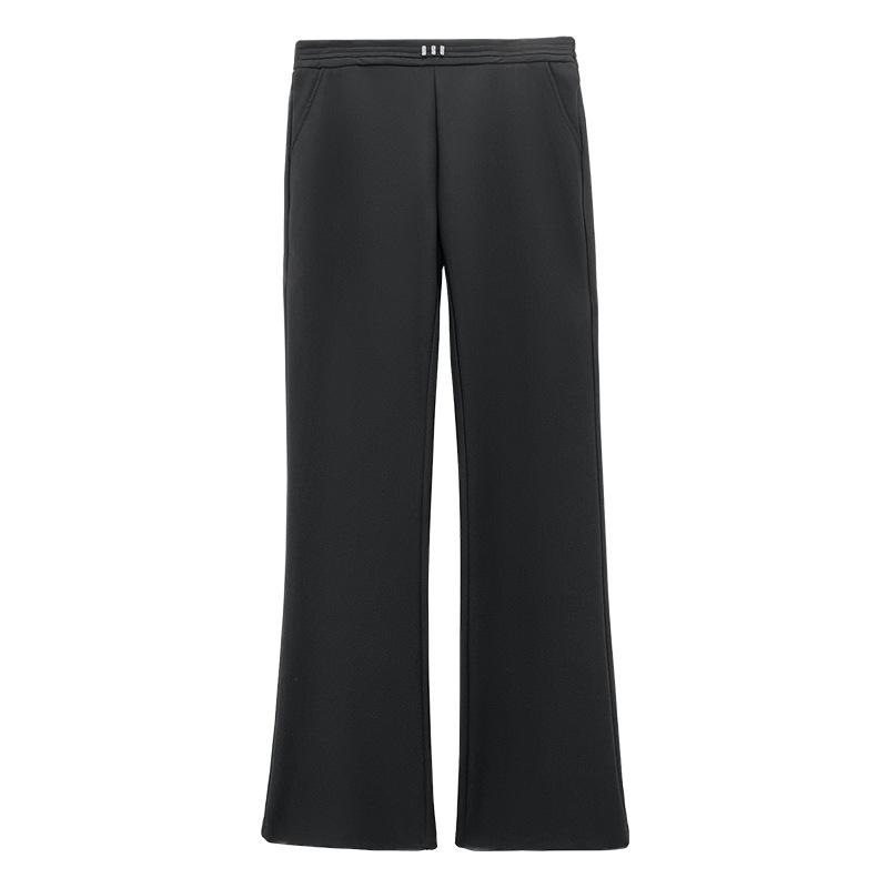 Dámské podzimní a zimní volné kalhoty pro plnoštíhlé ženy