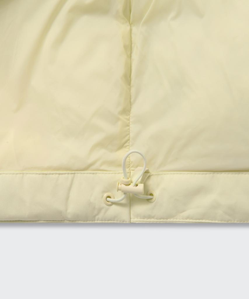 Musinsa Standard Daily Puffer Hooded Short Padded Jacket [Lemon]