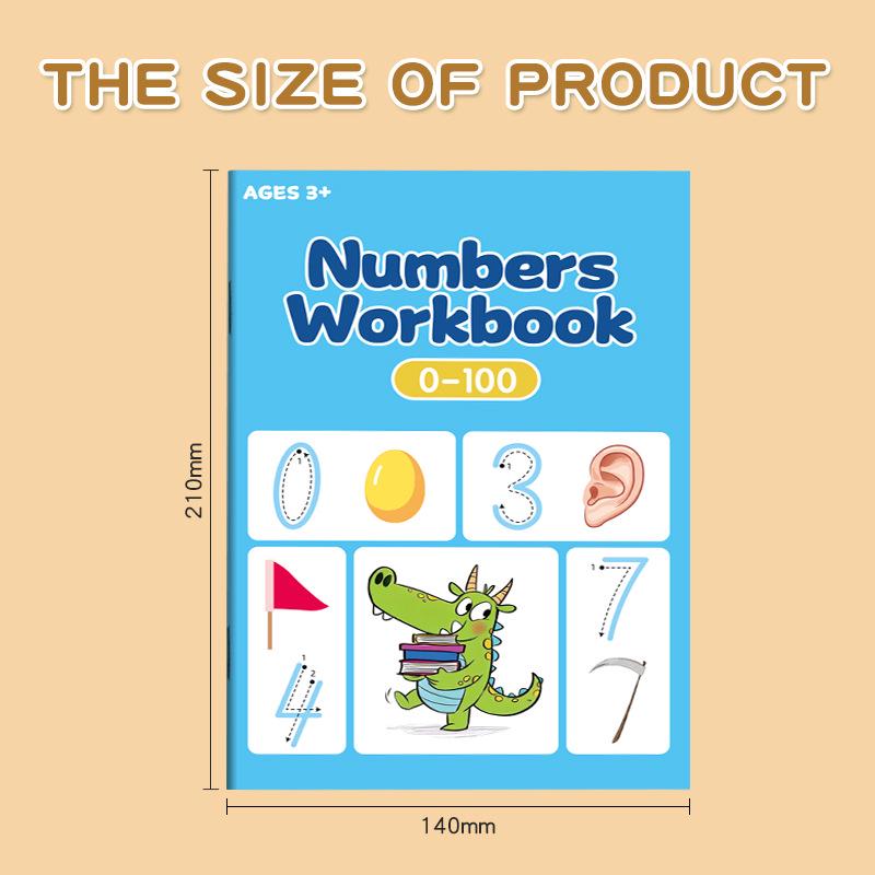 

Number Tracing Book for Kids: 0-100 Transition from Kindergarten to School
