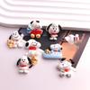 Glossy Cute Snoopy Dog Resin Accessories for Phone Cases & Hair Clips