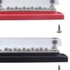 10 Terminal Bar Power Distribution Block 48V 150A Installs Easily with Dust Cover for