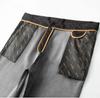 80KG-150KG Winter Warm and Velvet Thick Large Men's Casual Pants Western Pants Business Solid Color High Waist Straight Leg Pants