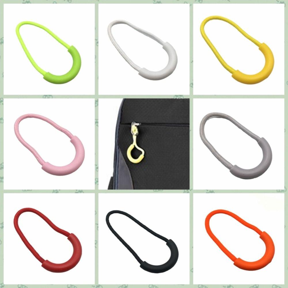 

20PCS Multiple Colors Zipper Cord Plastic Zippers Pull Rope Gripper Clothing