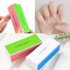 6/12pcs Nail Buffer Block 4 Step Colorful Buffing Block Shine Polishing Nail File Manicure Sanding Tools Kit Grind Natural Nails