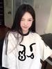 Women's 2025 Summer Striped Cotton Loose-Fit Short-Sleeve Top