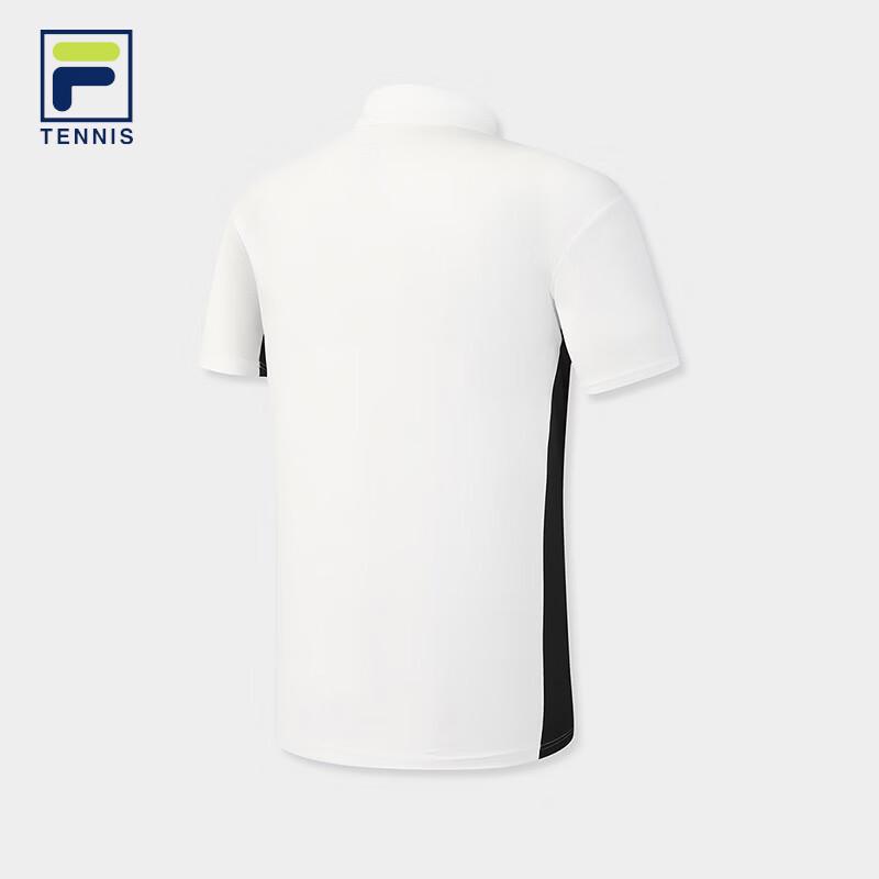 FILA Men's Knitted Short-Sleeve Polo Shirt