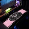 Inter Miami Fc Crest mouse pad, rubber base, esports desk mat, mouse pad for gamers and office use, gaming desk , easy to clean mat