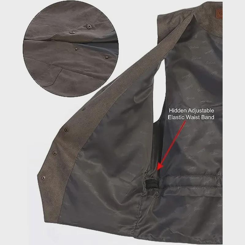 Vestă de costum retro cu gât în V, slim fit pentru bărbați, pentru ținută casual și formală