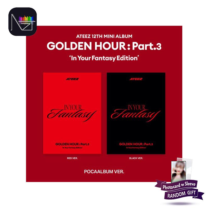 

[ПОПЕРЕДНЄ ЗАМОВЛЕННЯ] ATEEZ – GOLDEN HOUR : Частина 3 (У Вашому Фентезійному Виданні) Random 1pcs