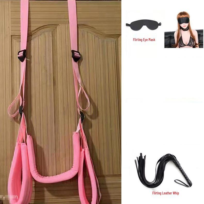Leather Plush Door Cushion Swing - Adult Fun Alternative Toy