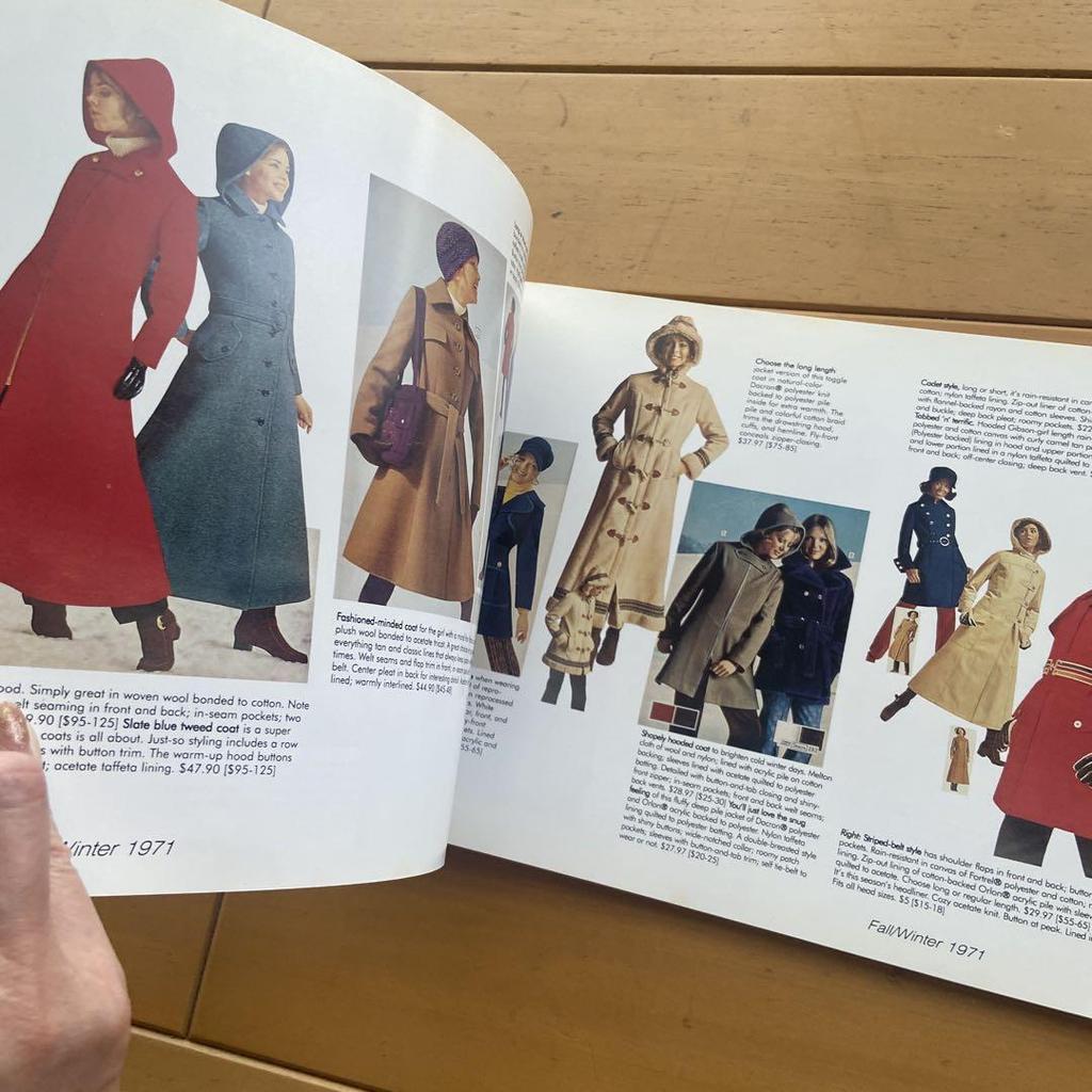 [USED] Fashion Book, Western Book, Retro, 70's, 70's Style Book