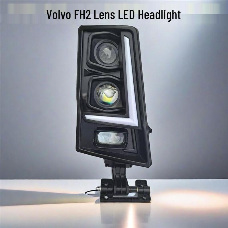 Volvo Truck FM12/FH12 Concrete Pump Dual-Lens LED Headlight Assembly Left