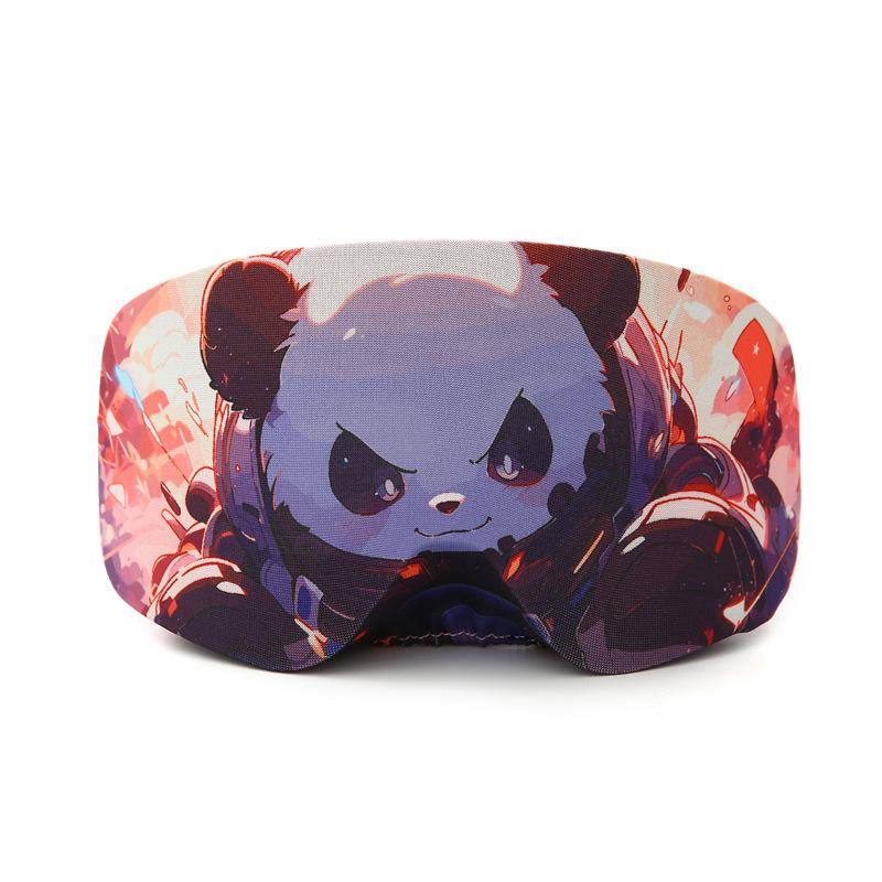 Ski and snowboard goggles protective case, portable storage, spherical snow goggles, anti-scratch lens cloth/Ski goggles cover