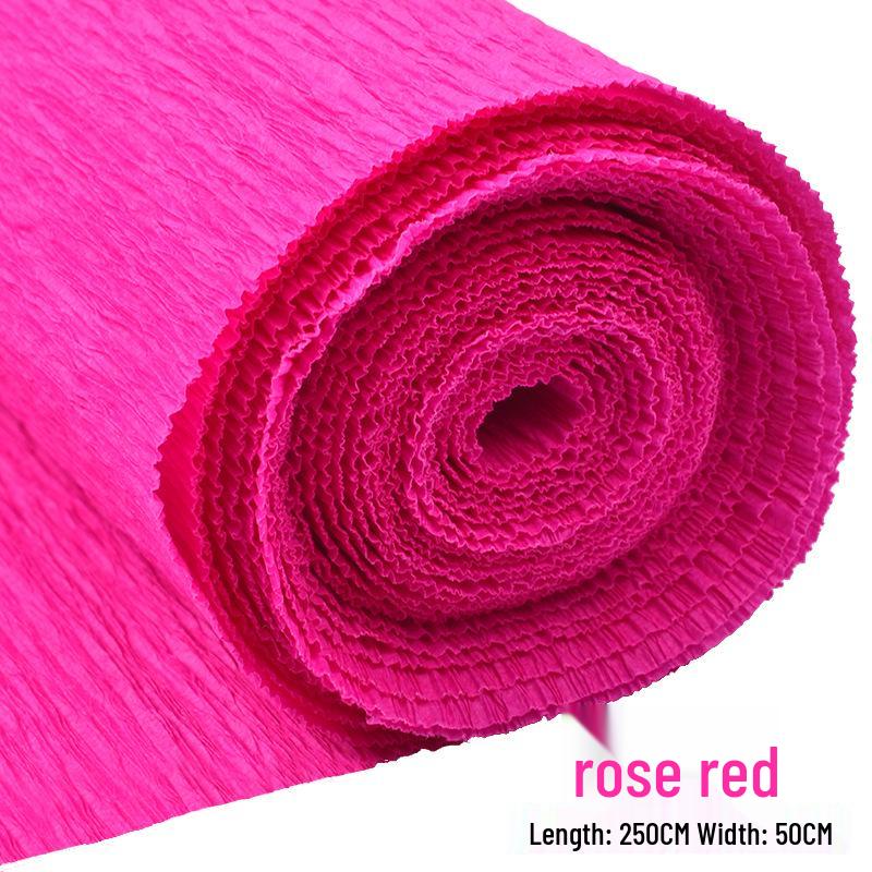 

Утолщенная и удлиненная крепированная бумага: Цветной Гофрированный для DIY Ручной работы Спиральные Цветочные Дизайны