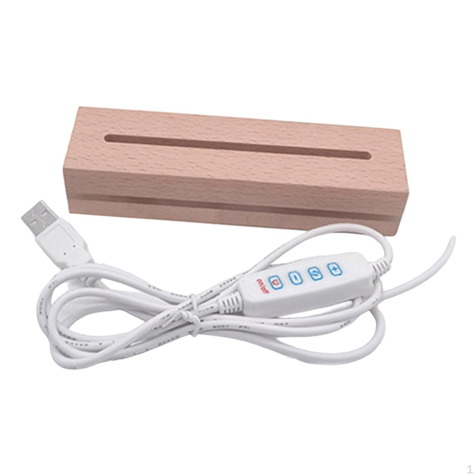 

Светодиодная подставка с регулируемой яркостью для арт-проекта с USB-кабелем, для самостоятельного отображения фотографий, картинок, художественная Double color