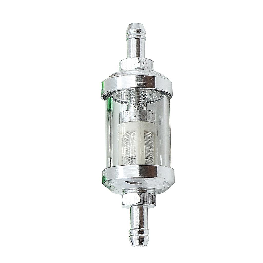 Motorcycle ATV 8mm Fuel Tank Glass Filter For Honda Kawasaki Suzuki Yamaha KTM SX SXF XC XCF 125-450 500 530 Universal