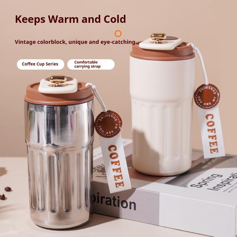 450ML Smart Display Temperature Stainless Steel Vacuum Cup Portable Thermo Water Bottle Coffee Cup Keep Cold and Hot Thermal Mug