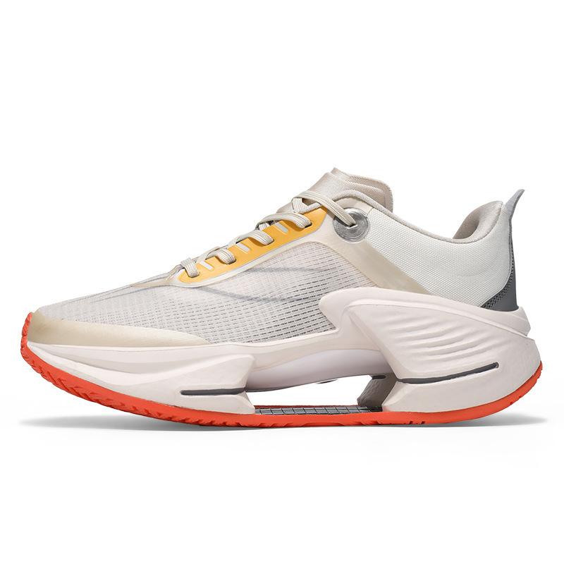 Men's and Women's Running Shoes, New Breathable Shock-absorbing Sports Shoes, Carbon Board Racing Junior High School Students