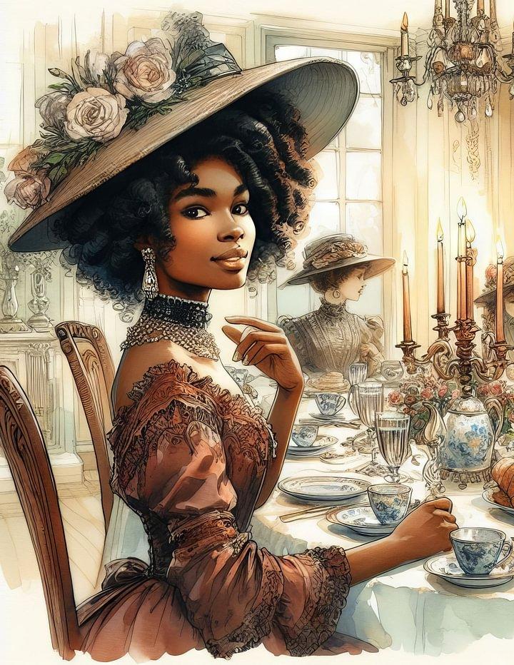 Elegant Vakkert Jente Diamantmaleri, Full Diamantmosaikk Ny 2024 Europeisk Landskap Korsstingsett Diamantbroderi