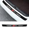 1/4/5Pcs Car Door Sill Carbon Microfiber Protector Sticker For Ford ST Line Edge Explorer Transit Ranger Kuga MK2 Fusion Mustang